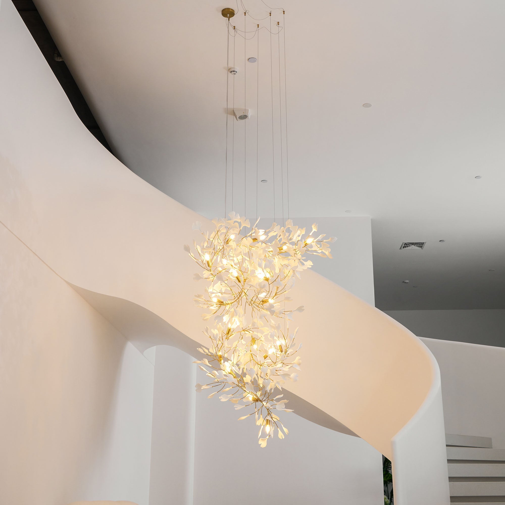 Bough Zephyr Ceramics Chandelier