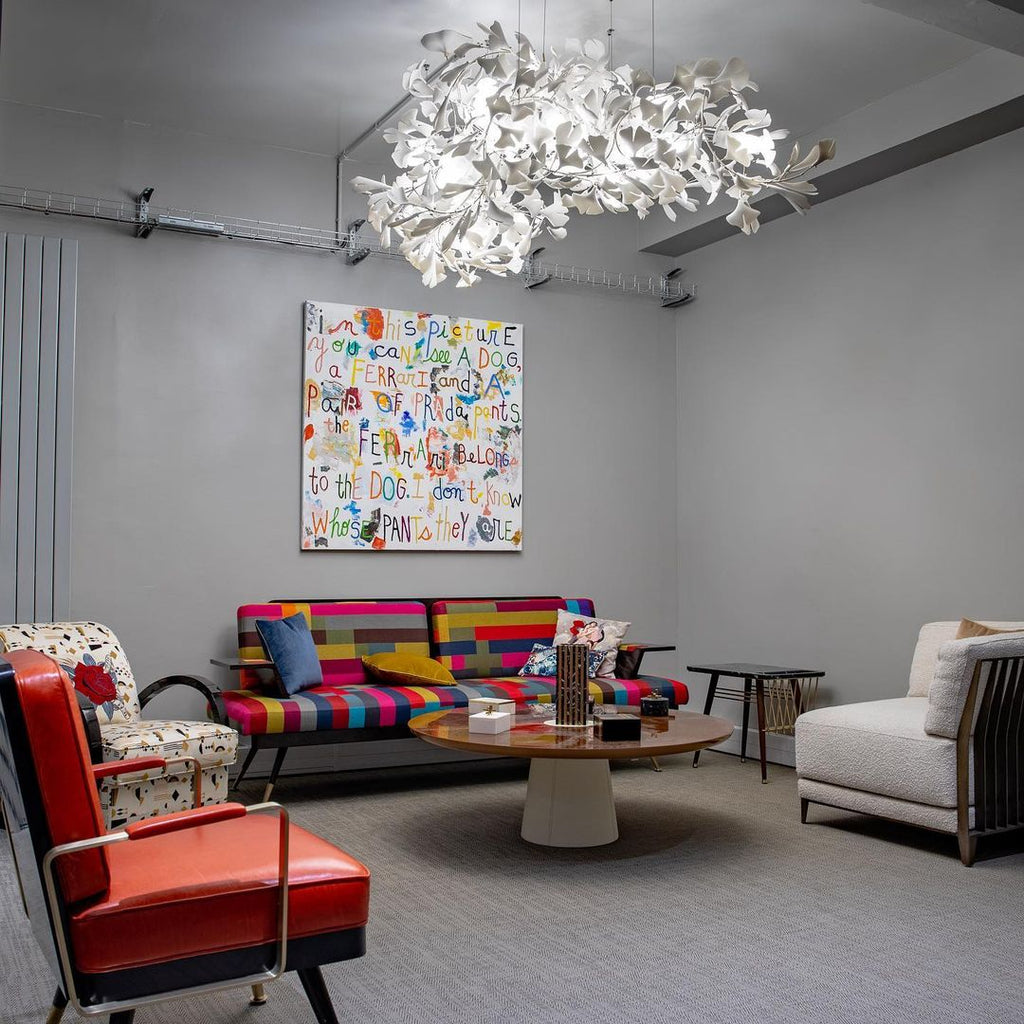 Eurzoris Gingko Leaf Chandelier