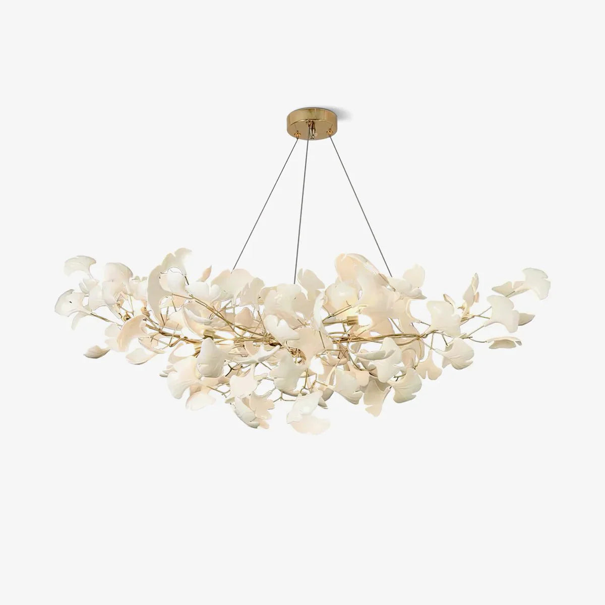 Olivia Luxury Chandelier Ceramics Living Room U Arc Shape