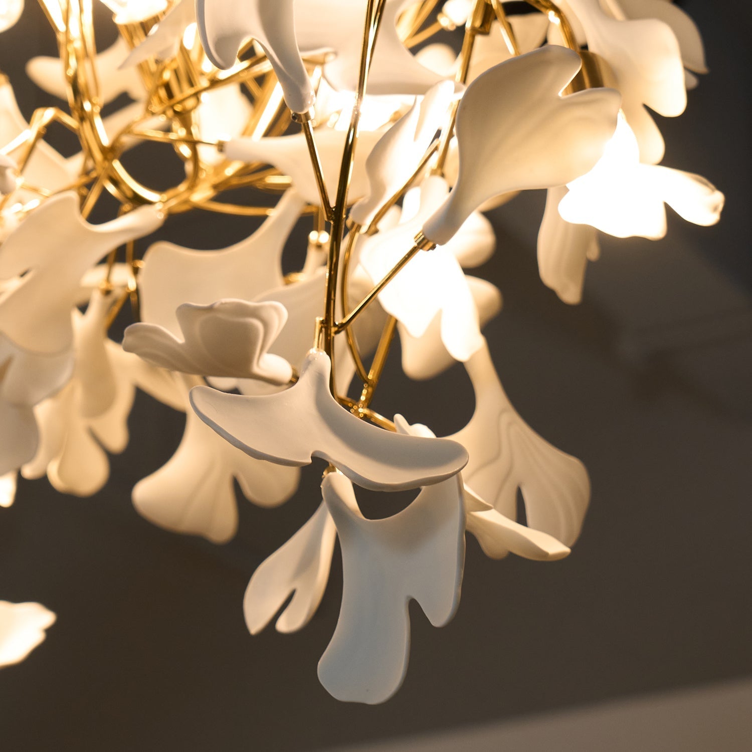 Ginkgo Cluster Chandelier