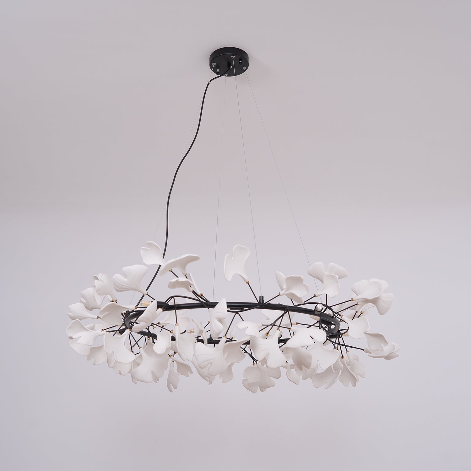 Orelalella Chandelier Gingko LED Branch