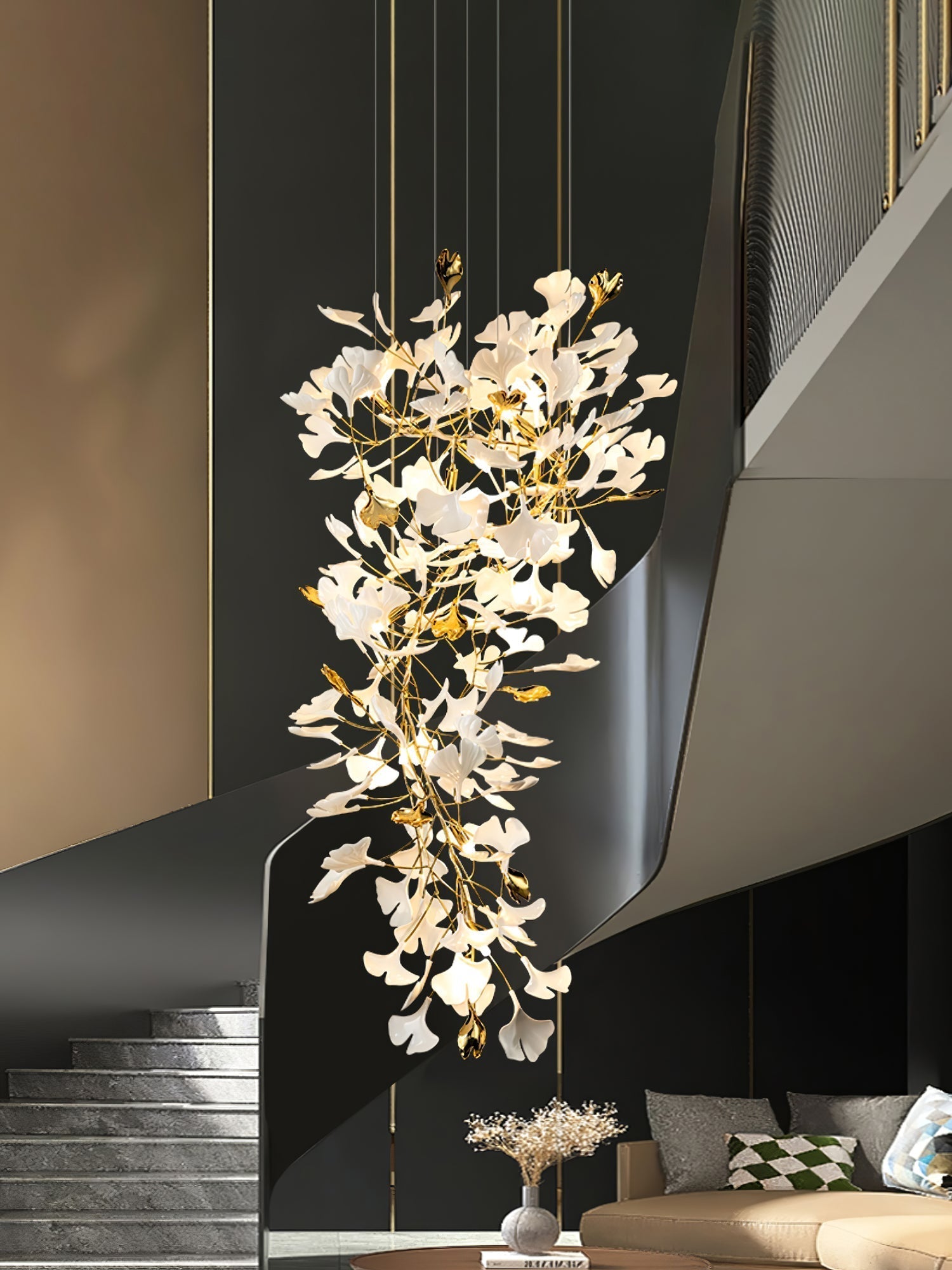Calaena Gingko Chandelier