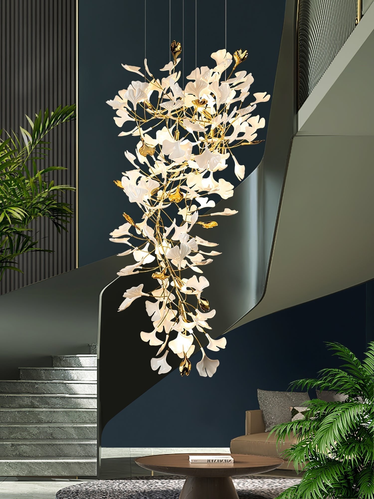 Calaena Gingko Chandelier