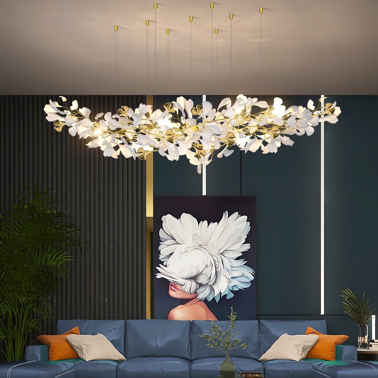 Calaena Gingko Chandelier