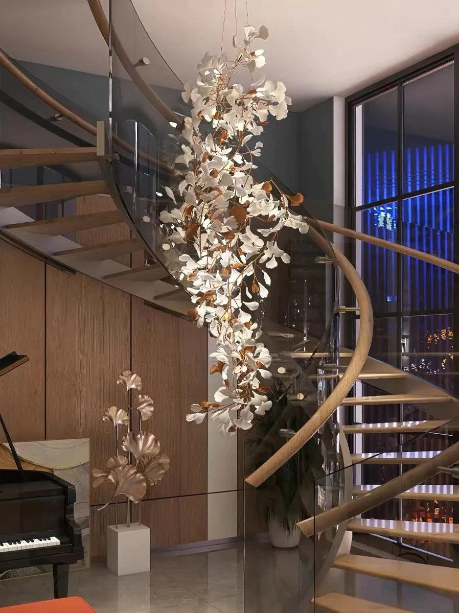 Bough Zephyr Ceramics Chandelier