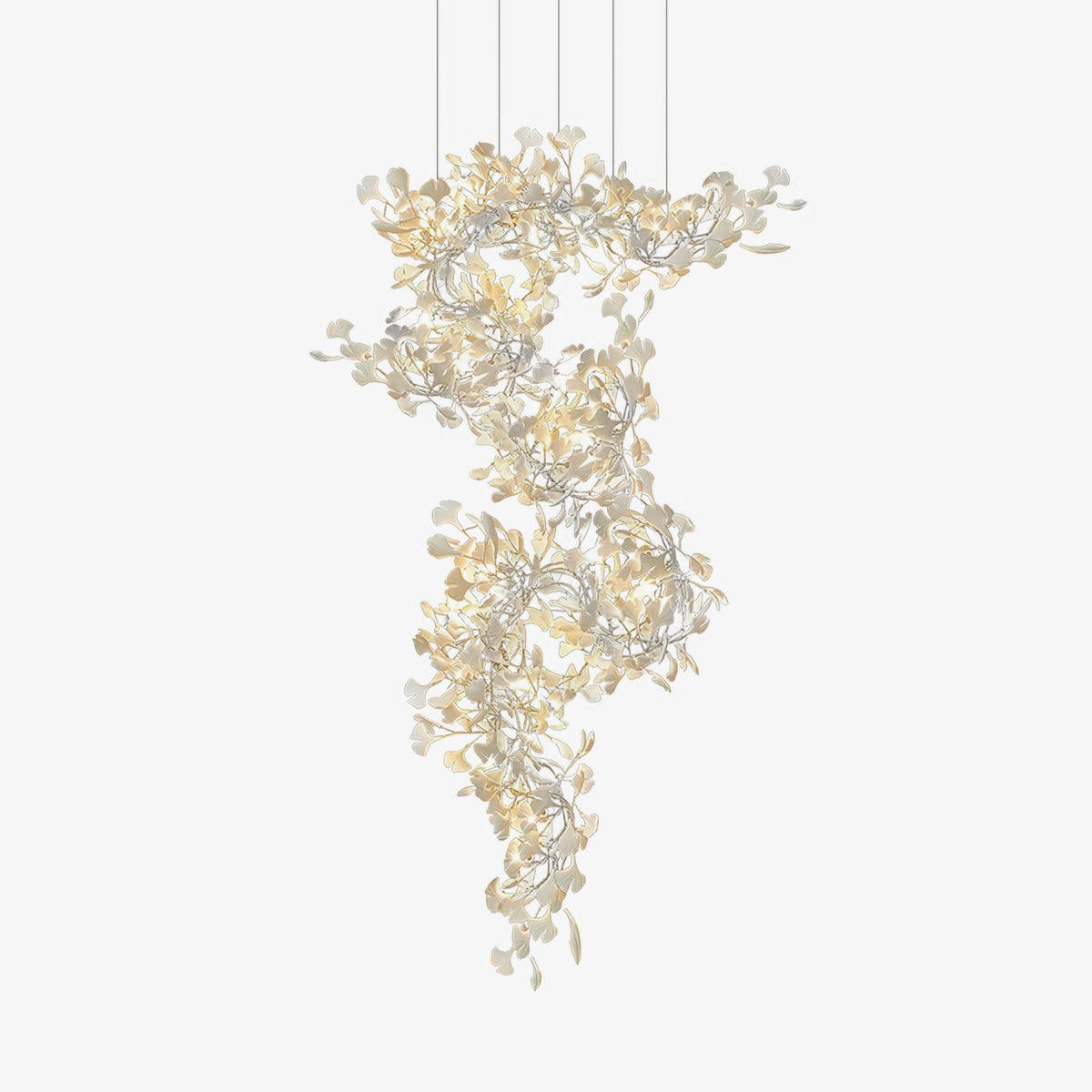Bough Zephyr Ceramics Chandelier