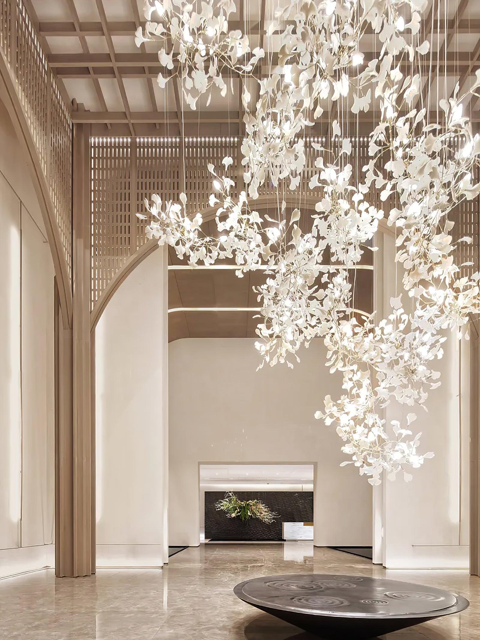 Bough Zephyr Ceramics Chandelier
