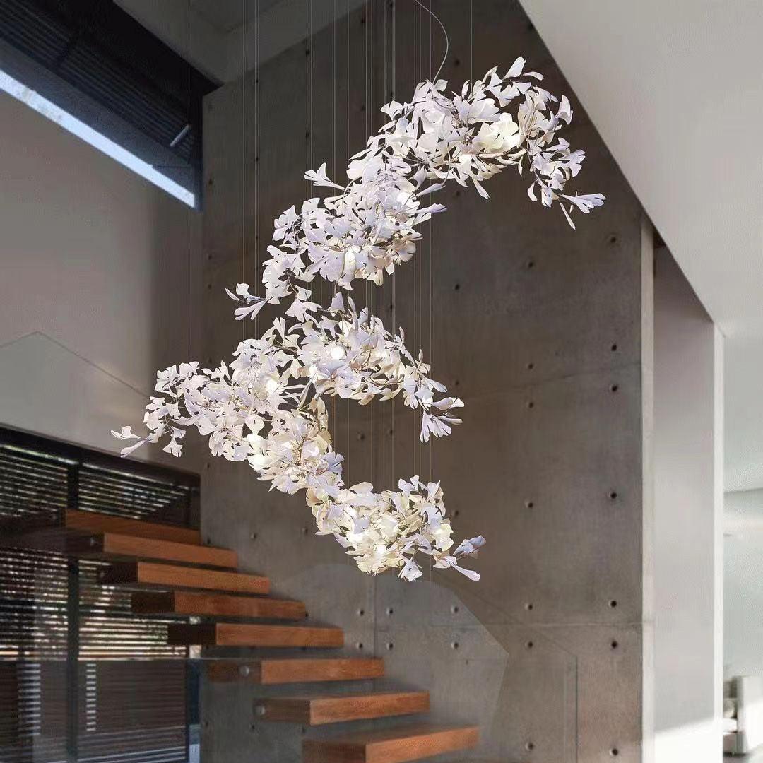 Bough Zephyr Ceramics Chandelier