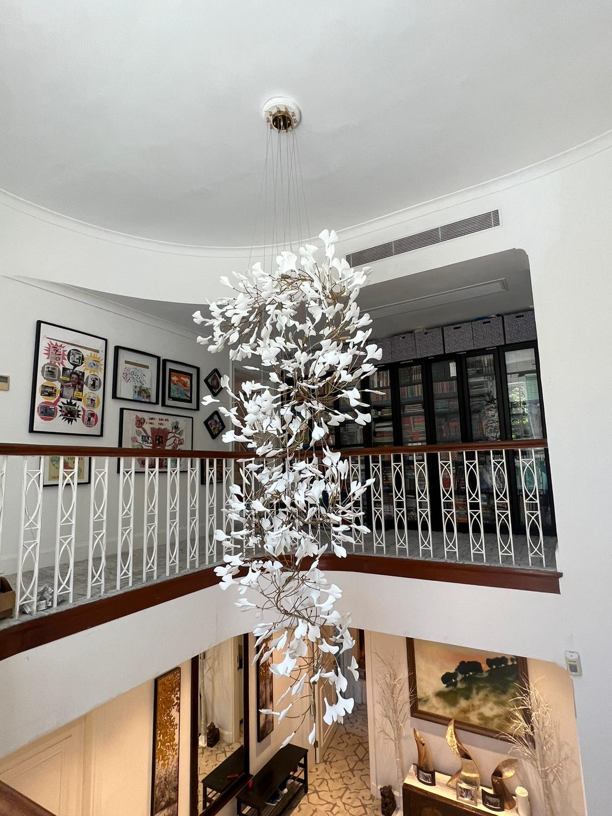 Bough Zephyr Ceramics Chandelier