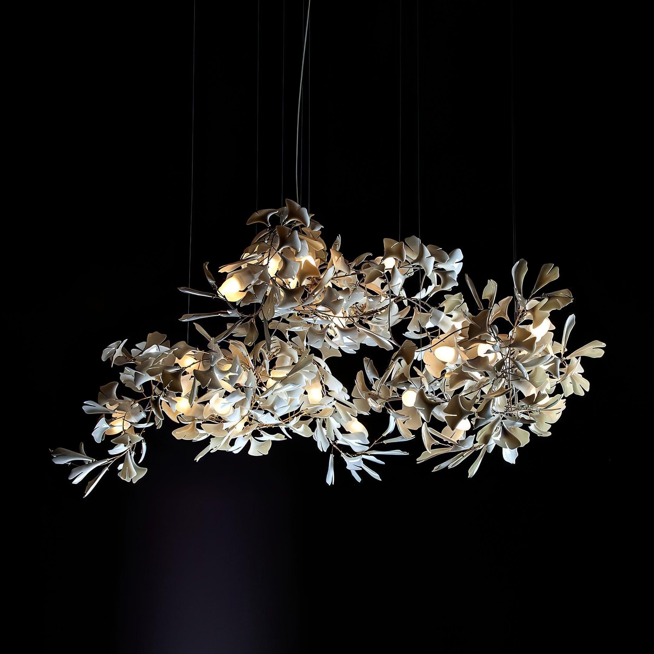 Ginkgo Cluster Chandelier