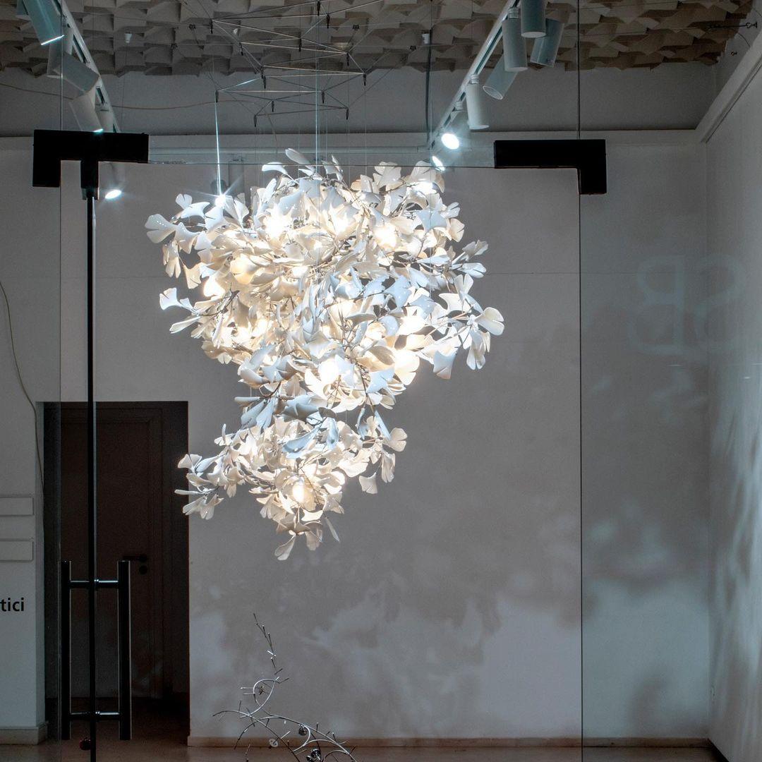 Ginkgo Cluster Chandelier