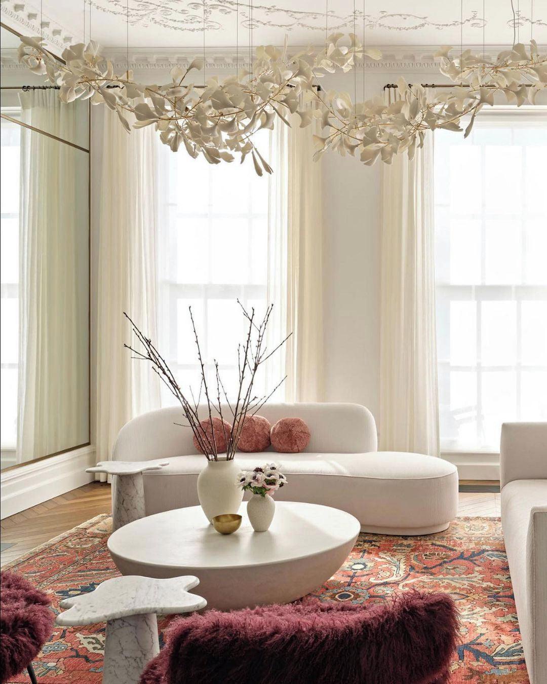 Ginkgo Cluster Chandelier
