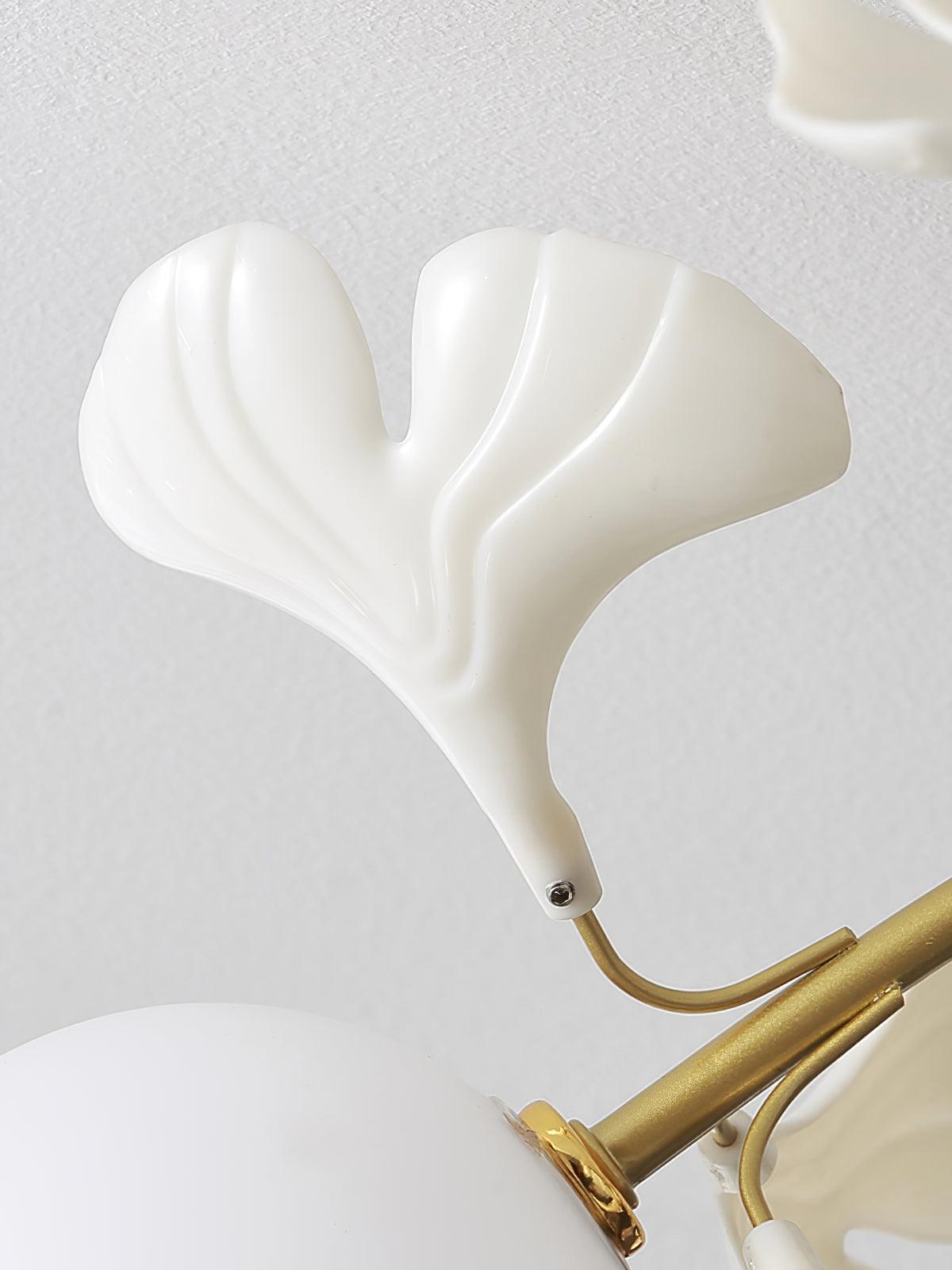 Celalaya Ceiling Lamp Ginkgo Glass for Living Room