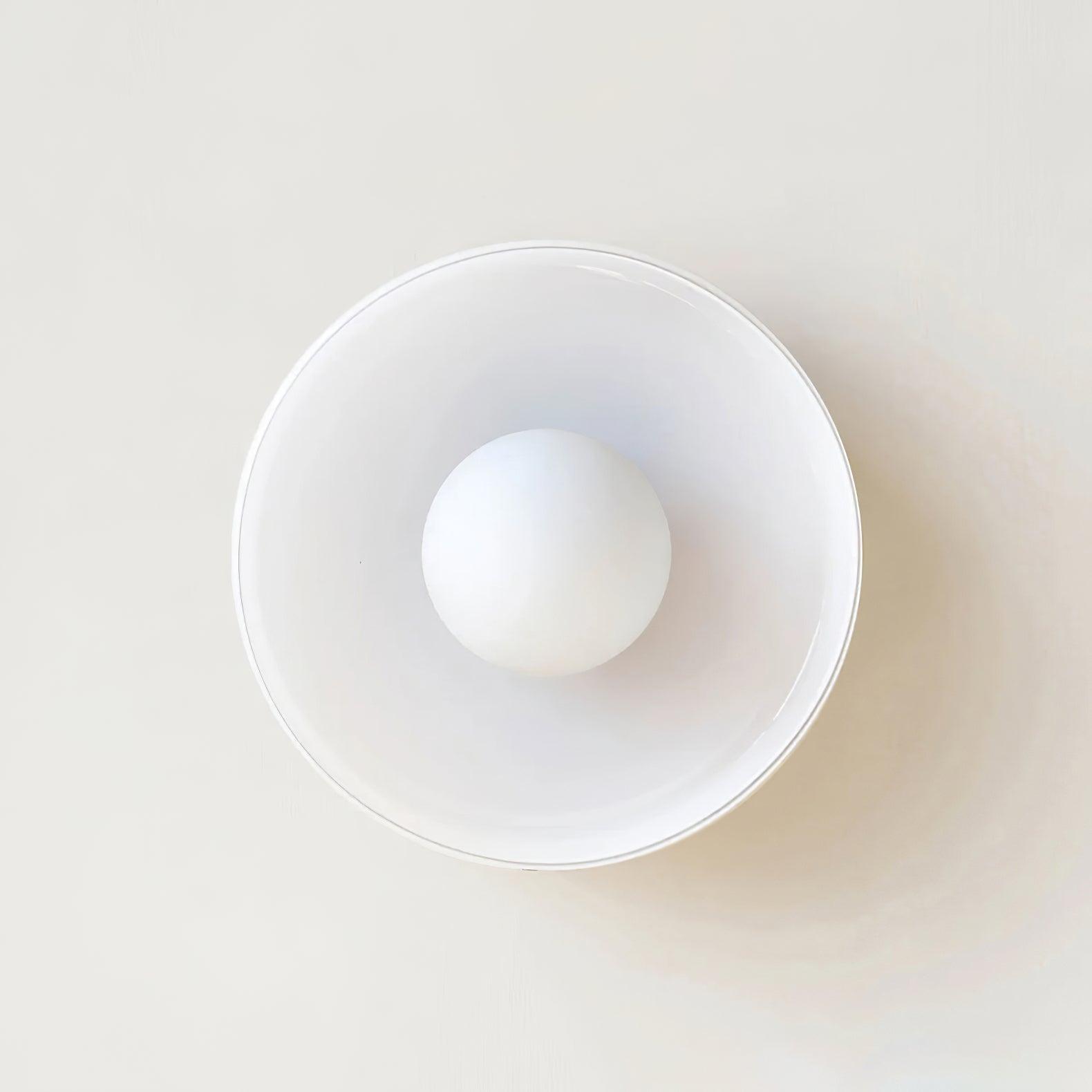 Diroxen Ceiling Lamp Orange Ring Playful Sculptural