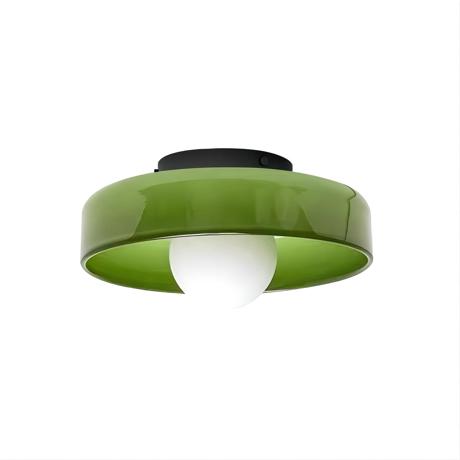Diroxen Ceiling Lamp Orange Ring Playful Sculptural