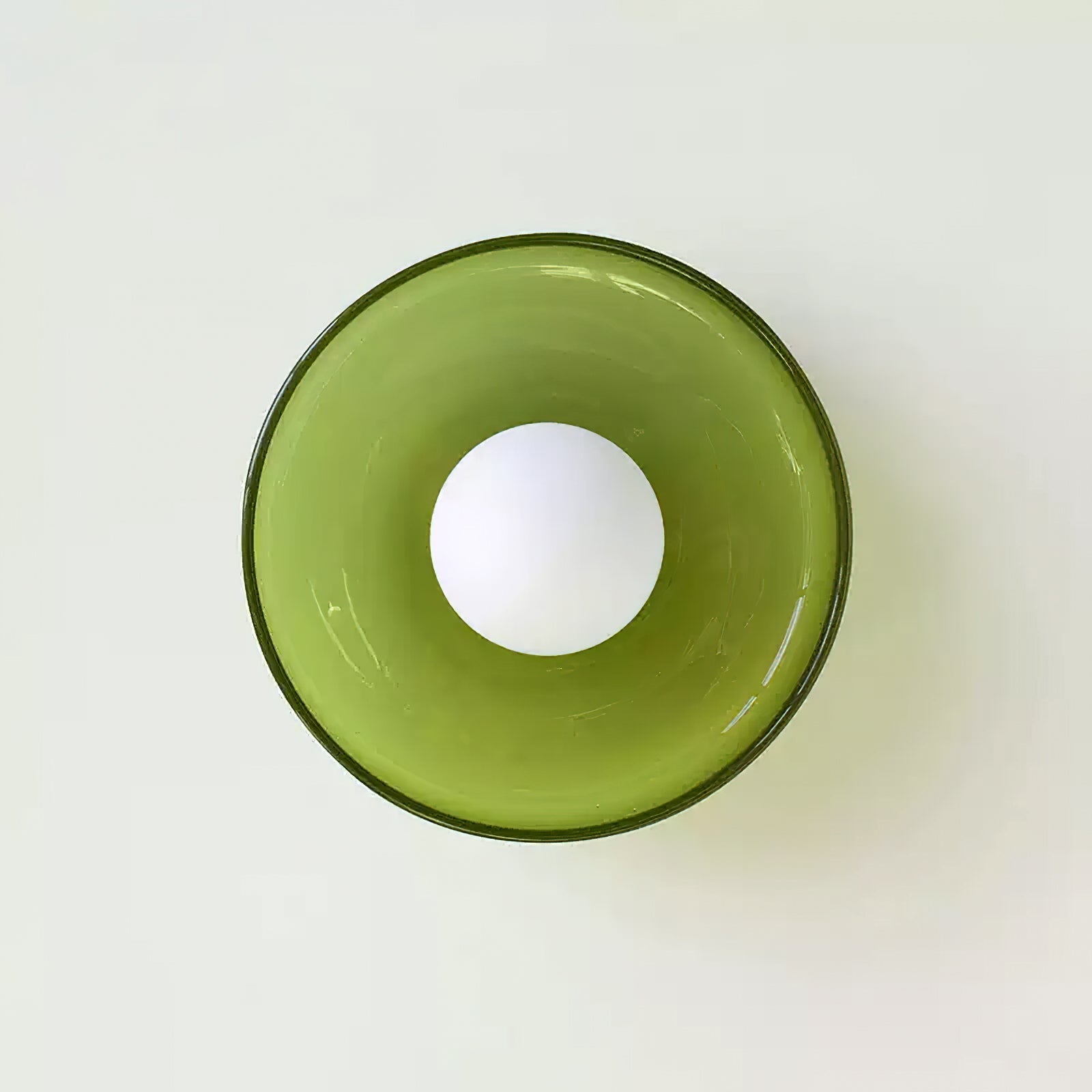 Diroxen Ceiling Lamp Orange Ring Playful Sculptural