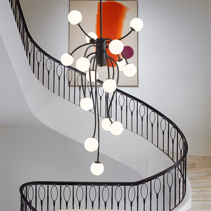 Astralyn Brass Globe Chandelier