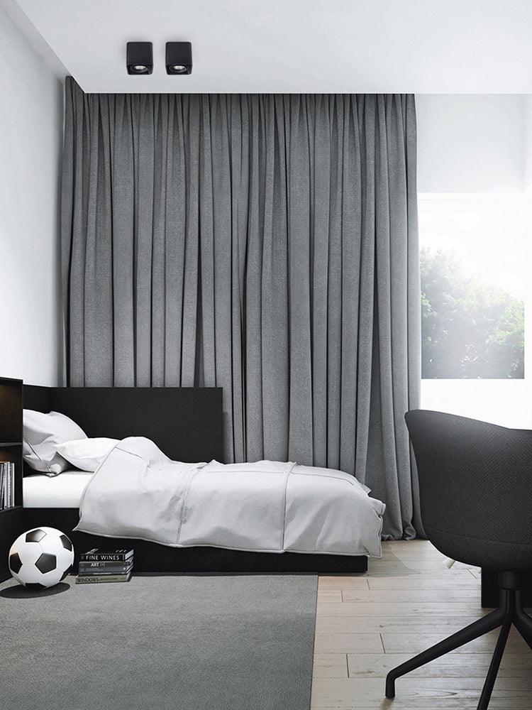 Solara Spotlight Surface Mount Twin LED Angular Minimalist - Neutral Decor