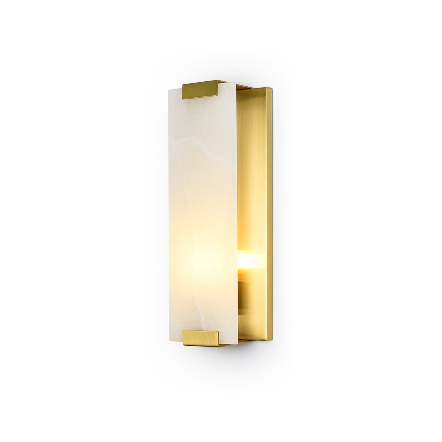 Arrina Rectangular Alabaster Wall Light