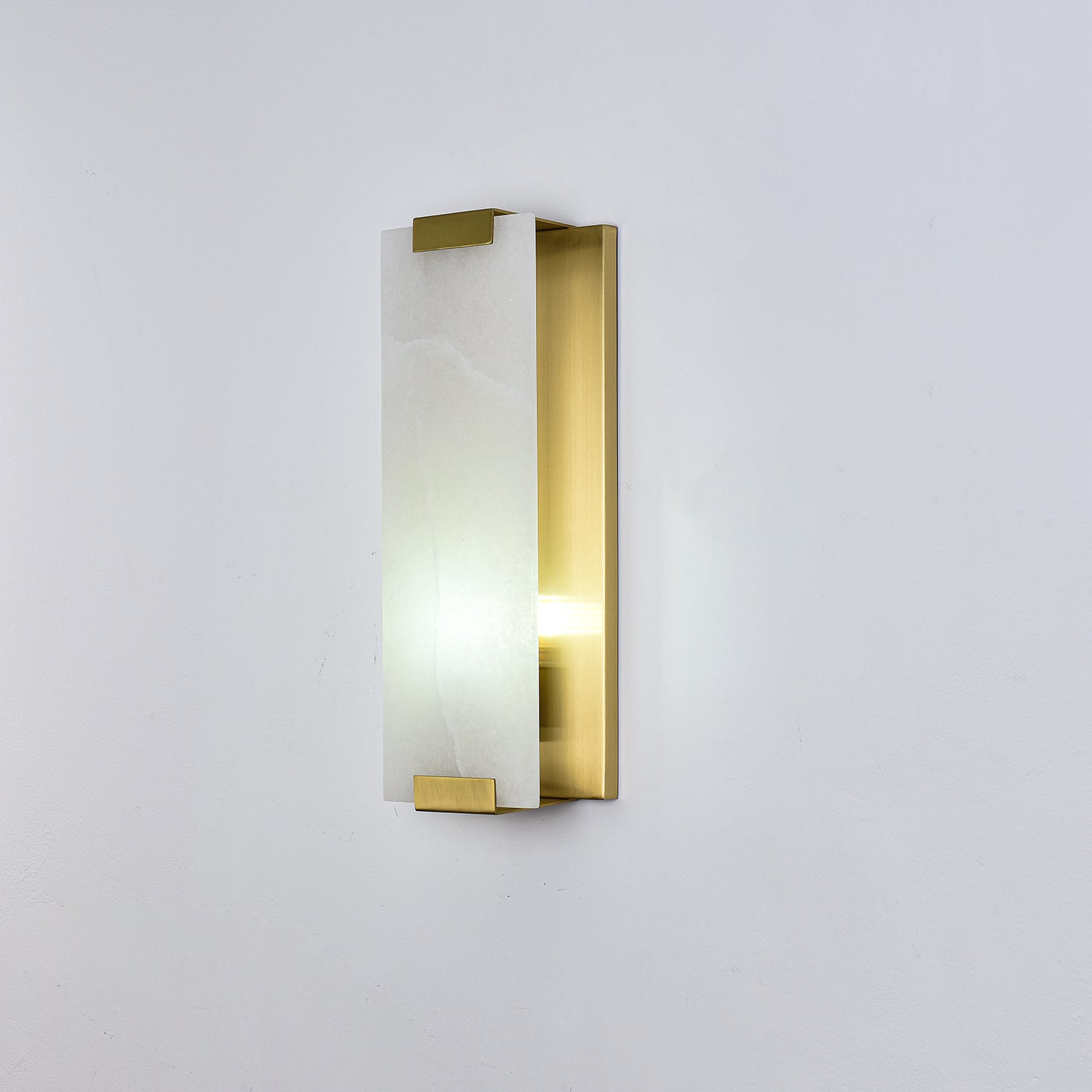 Arrina Rectangular Alabaster Wall Light