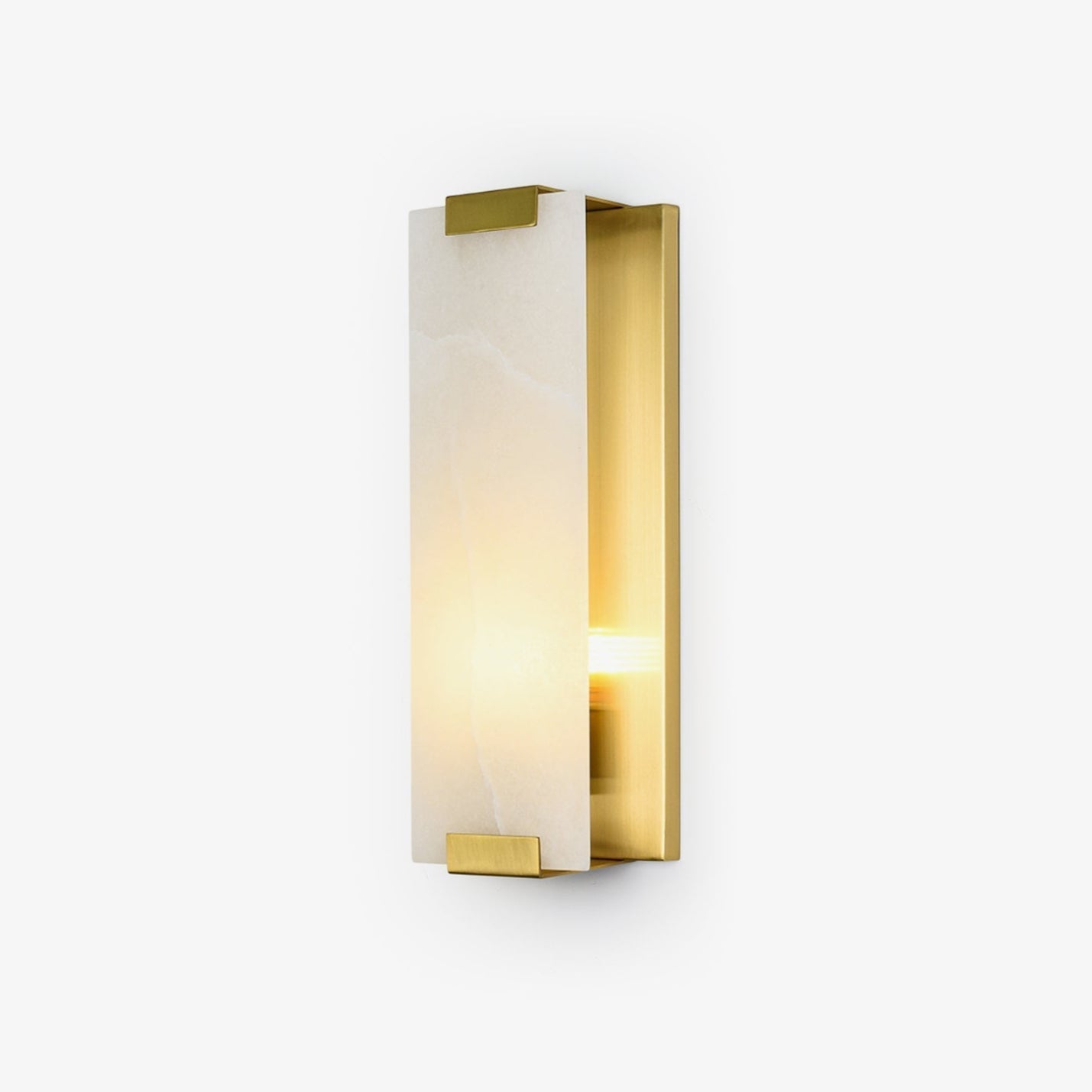Arrina Rectangular Alabaster Wall Light