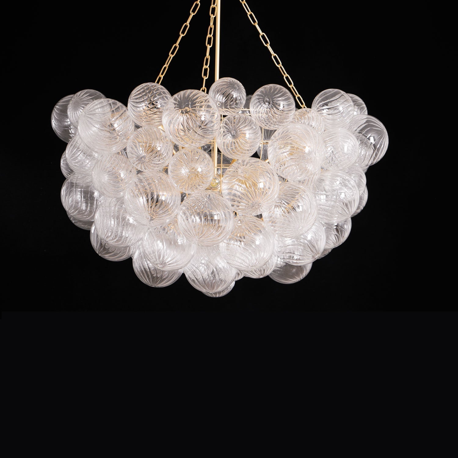 Aurora Chandelier Glass Ball Bubble Modern - Neutral Decor