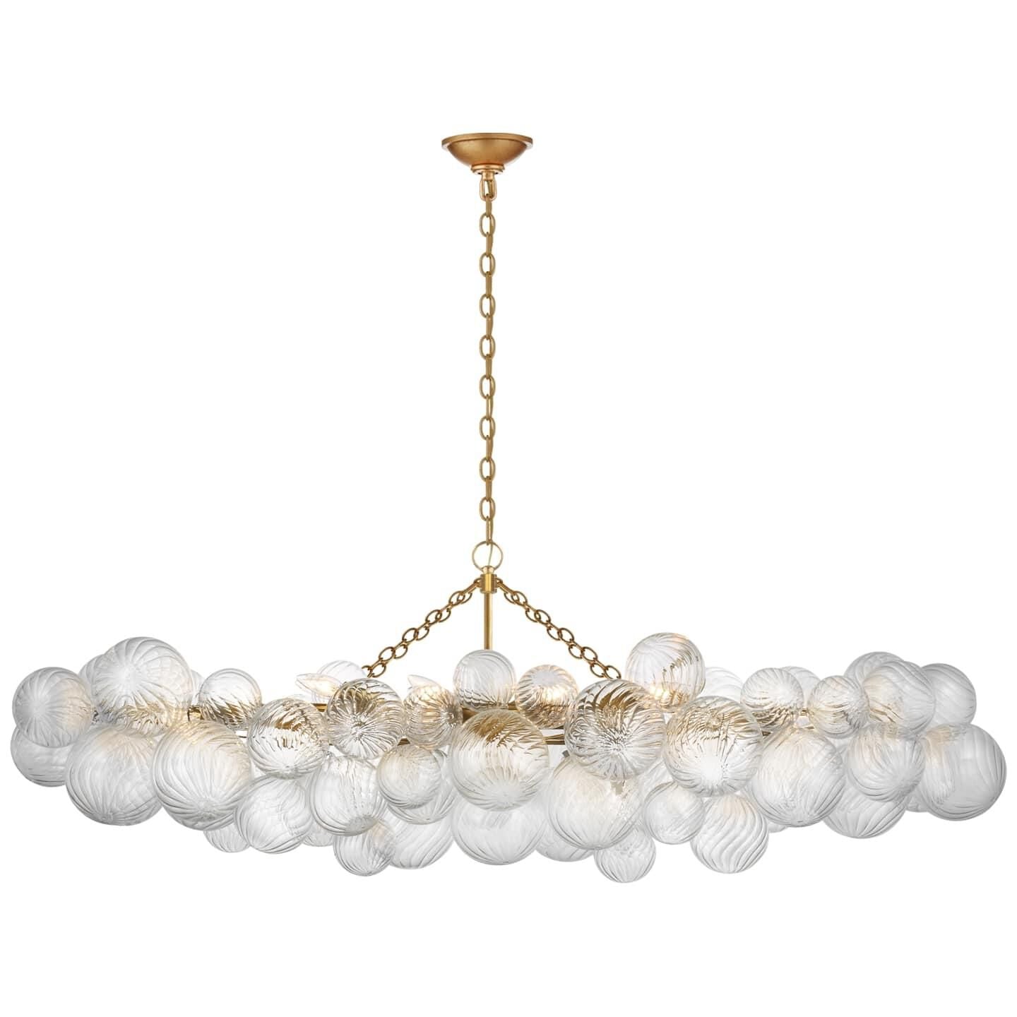 Aurora Chandelier Glass Ball Bubble Modern - Neutral Decor