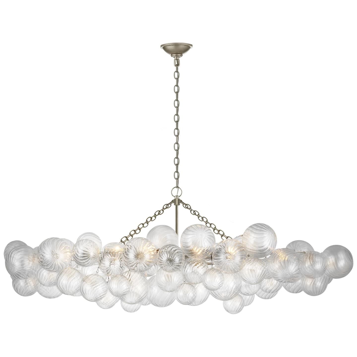 Aurora Chandelier Glass Ball Bubble Modern - Neutral Decor