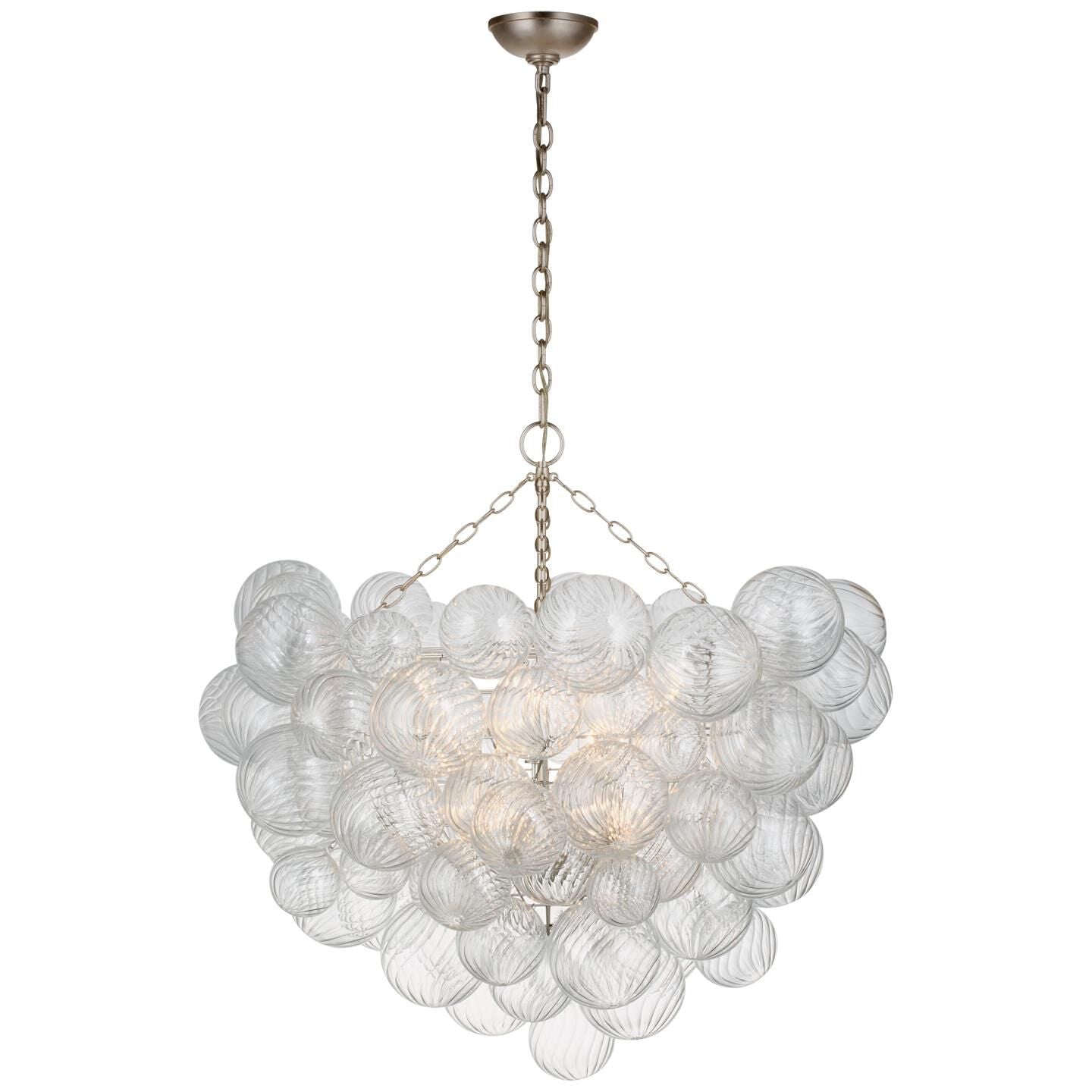 Aurora Chandelier Glass Ball Bubble Modern - Neutral Decor
