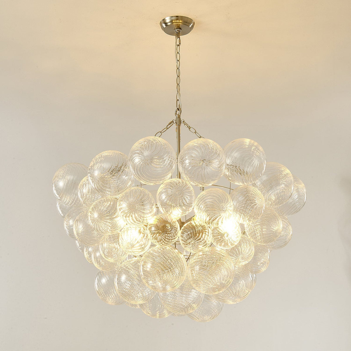 Aurora Chandelier Glass Ball Bubble Modern