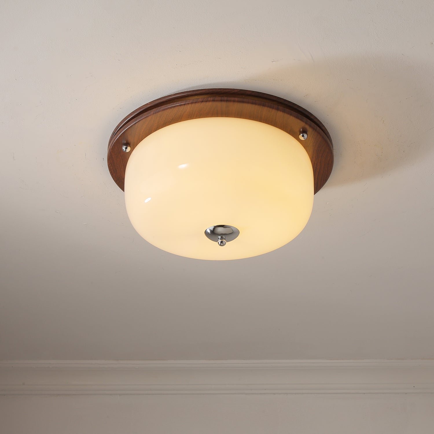 Vetheel Premium Nordic Art Dome Glass Ceiling Light