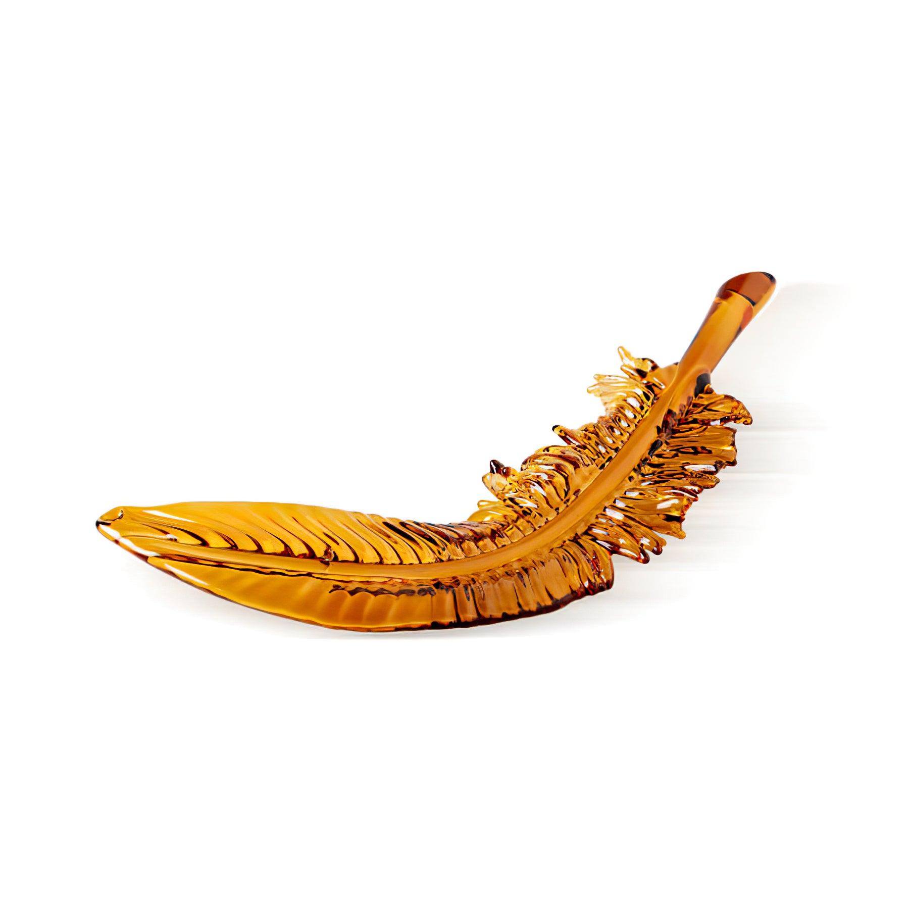 Aetherial Glass Leaf Chandelier