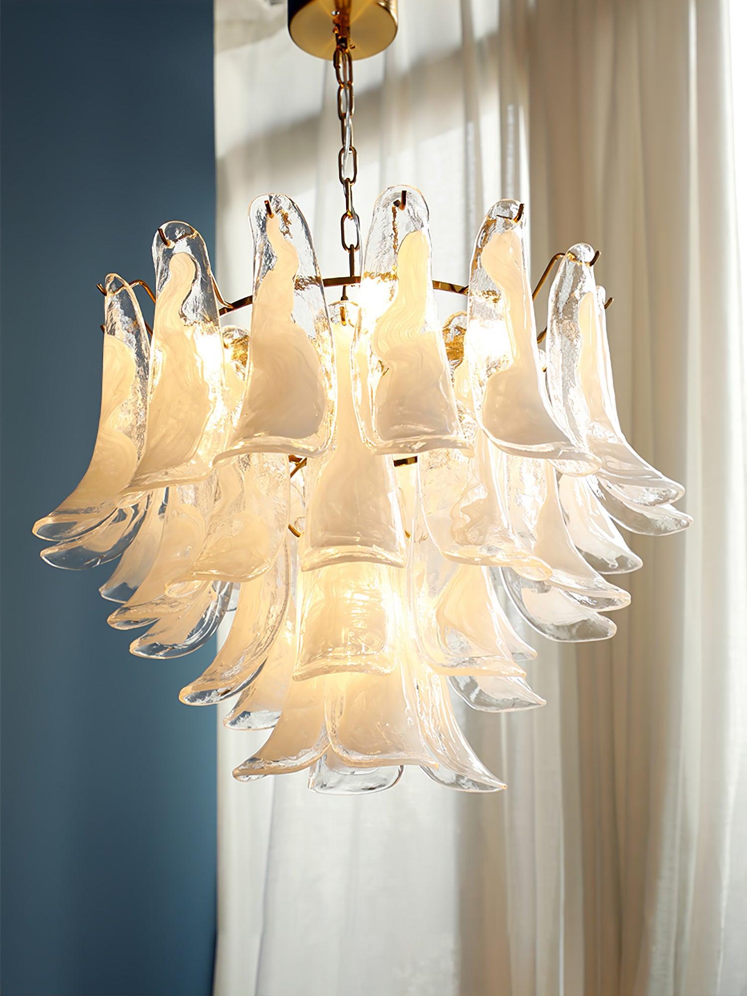 Glyra Amber Bloom Chandelier