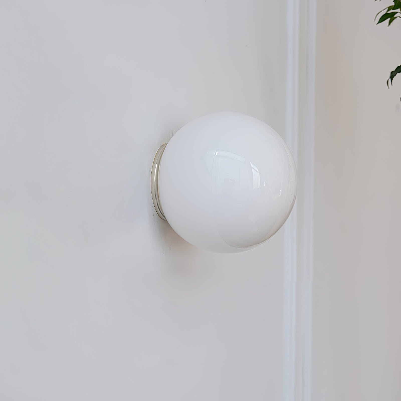 Celorira Modern Minimalist Mini Orb Glass Wall Lamp