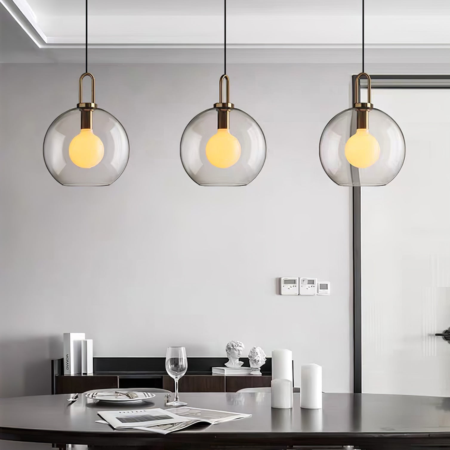 Eirisina Pendant Lamp Pendulum Glass