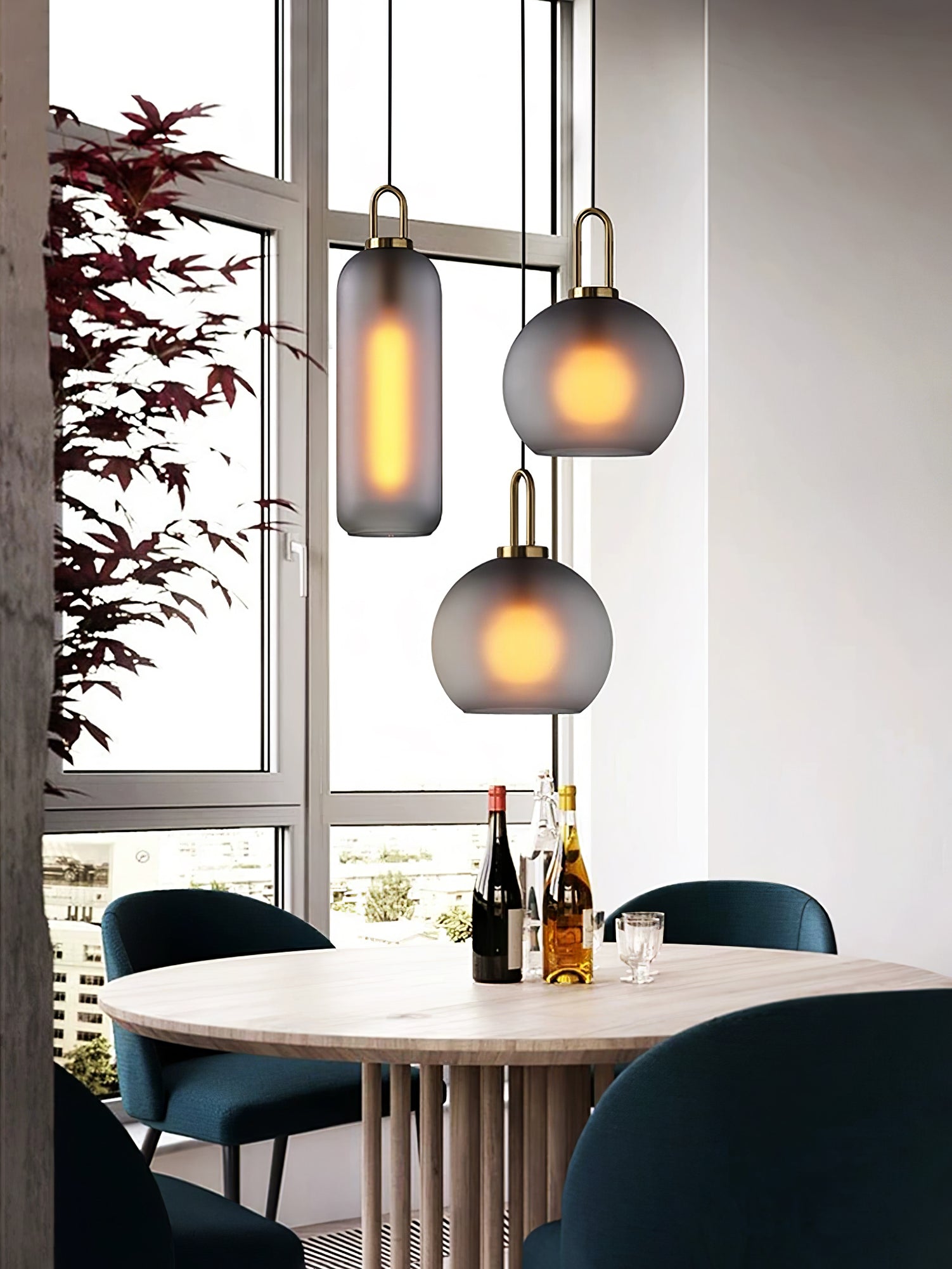 Eirisina Pendant Lamp Pendulum Glass