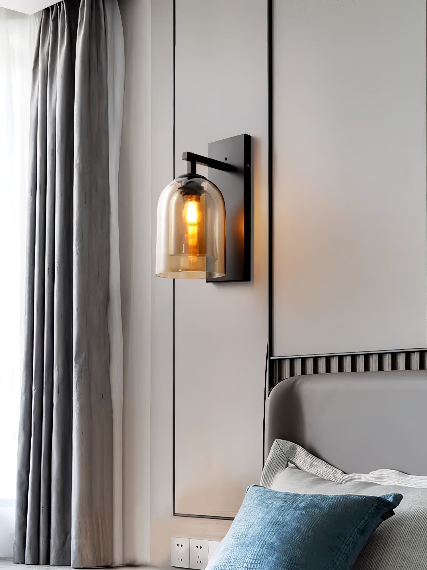 Xalen Premium Nordic Art Tubular Glass Wall Lamp