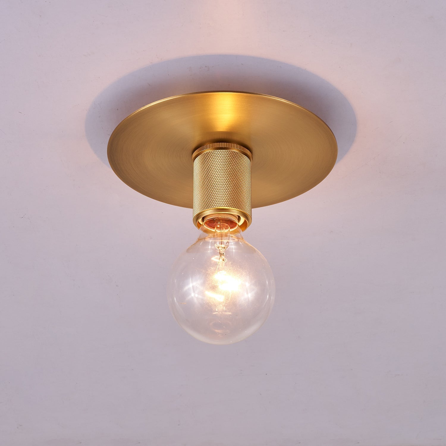 Aursorion Modern Minimalist Brass Ceiling Light