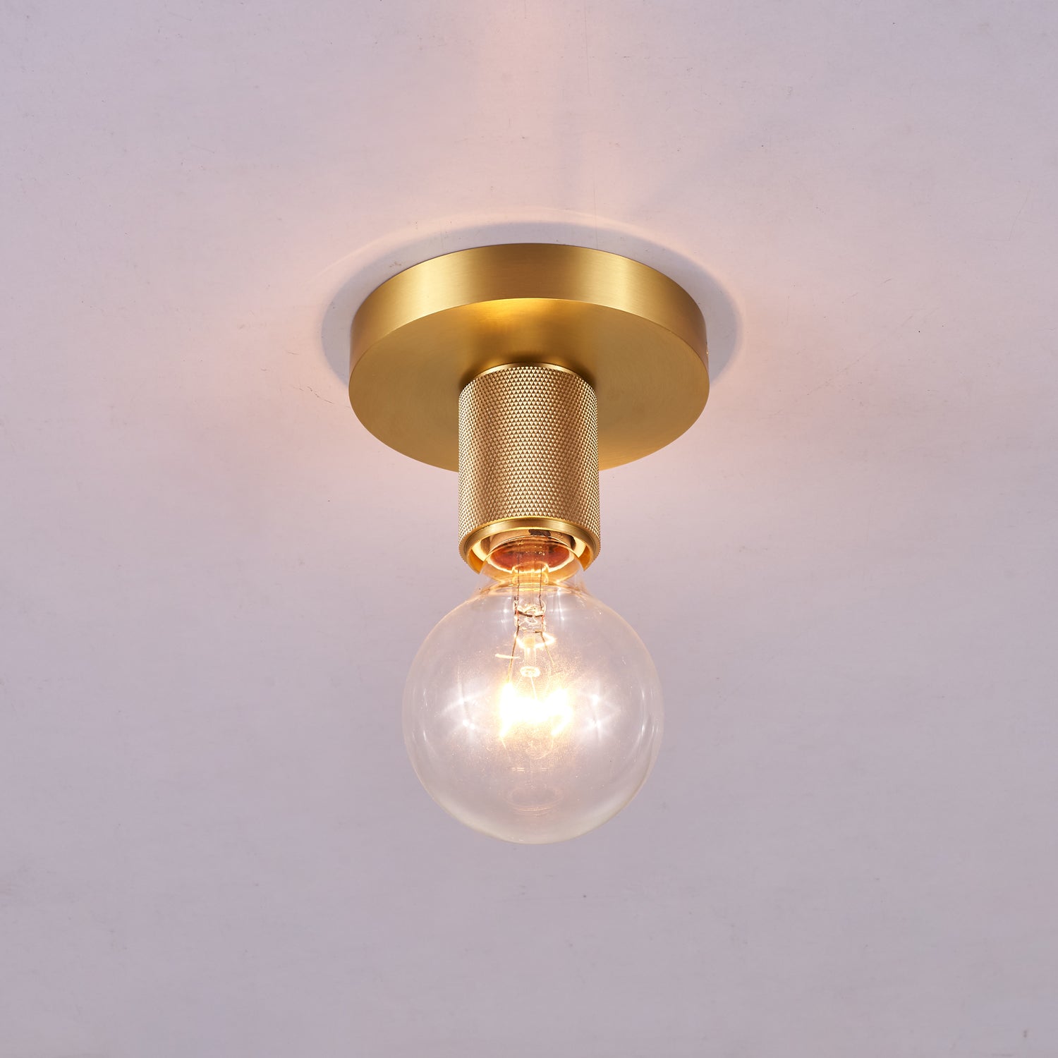 Aursorion Modern Minimalist Brass Ceiling Light