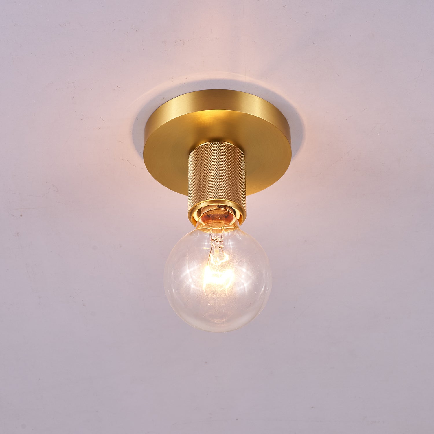 Aursorion Modern Minimalist Brass Ceiling Light