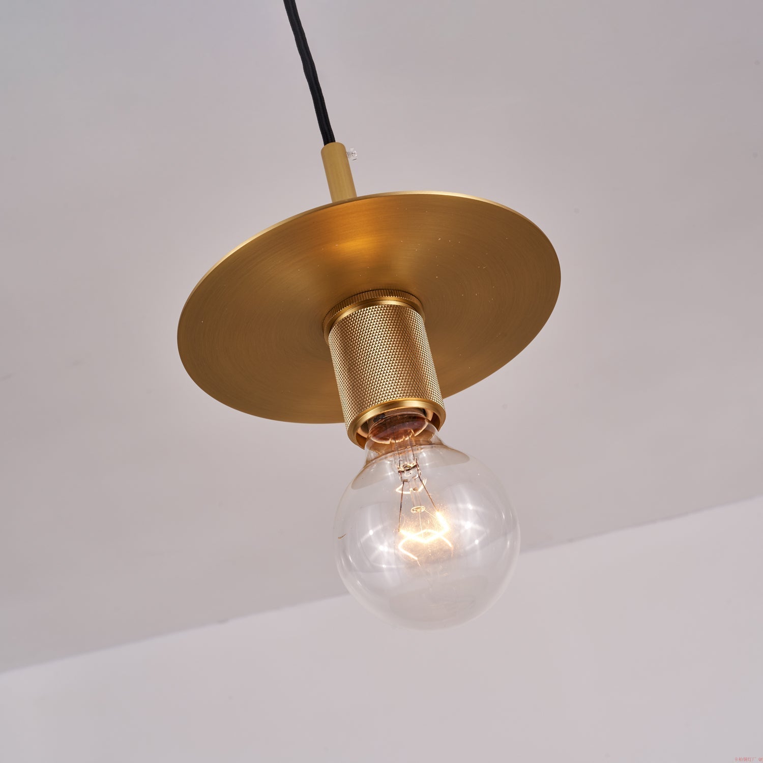 Allirus Modern Minimalist Nordic Brass Pendant Light