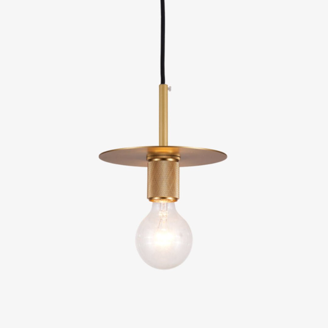 Allirus Modern Minimalist Nordic Brass Pendant Light