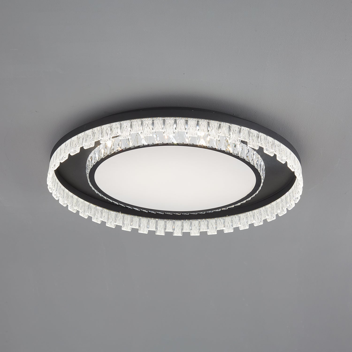 Nythee Modern Minimalist Luxury Crystal Ceiling Light