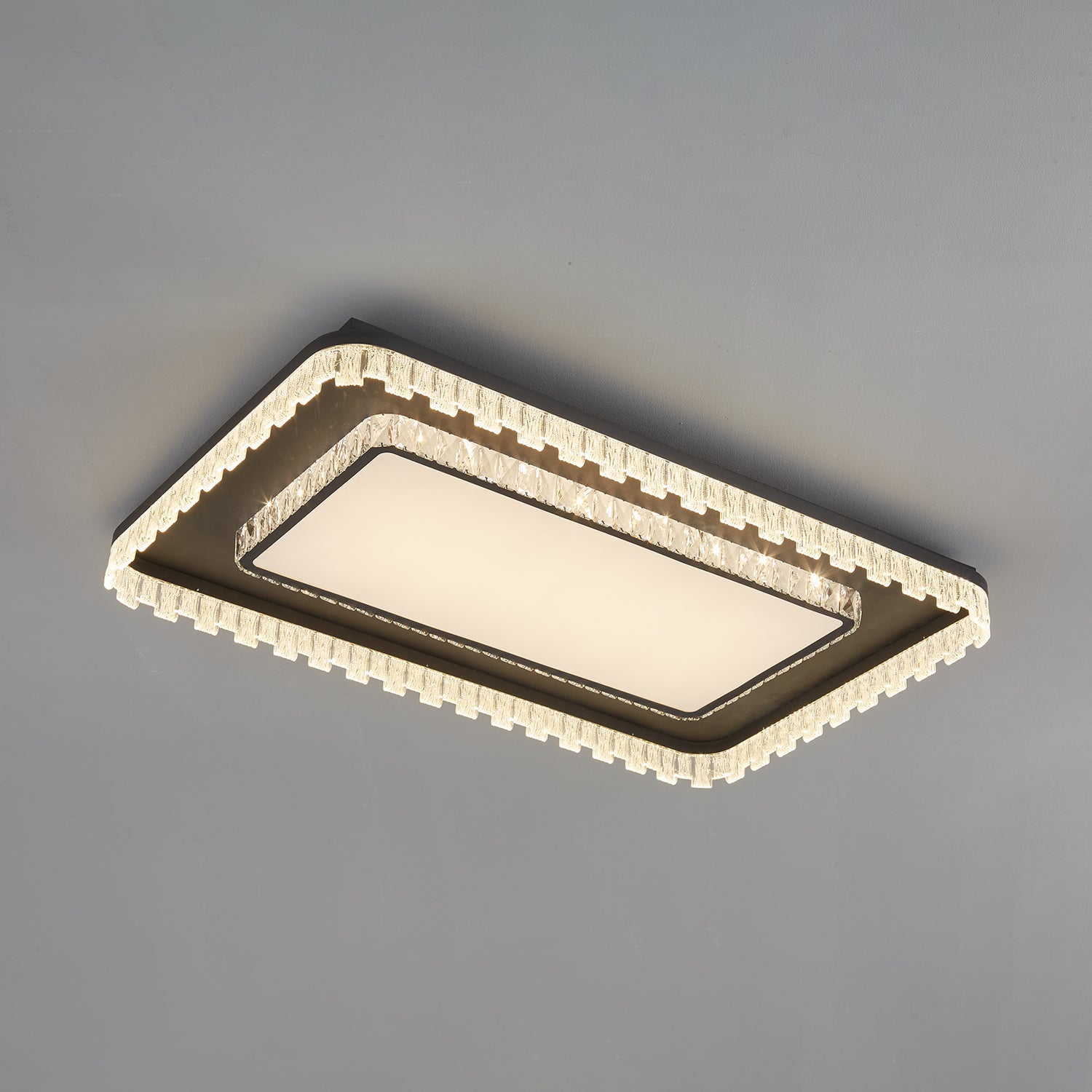 Nythee Modern Minimalist Luxury Crystal Ceiling Light
