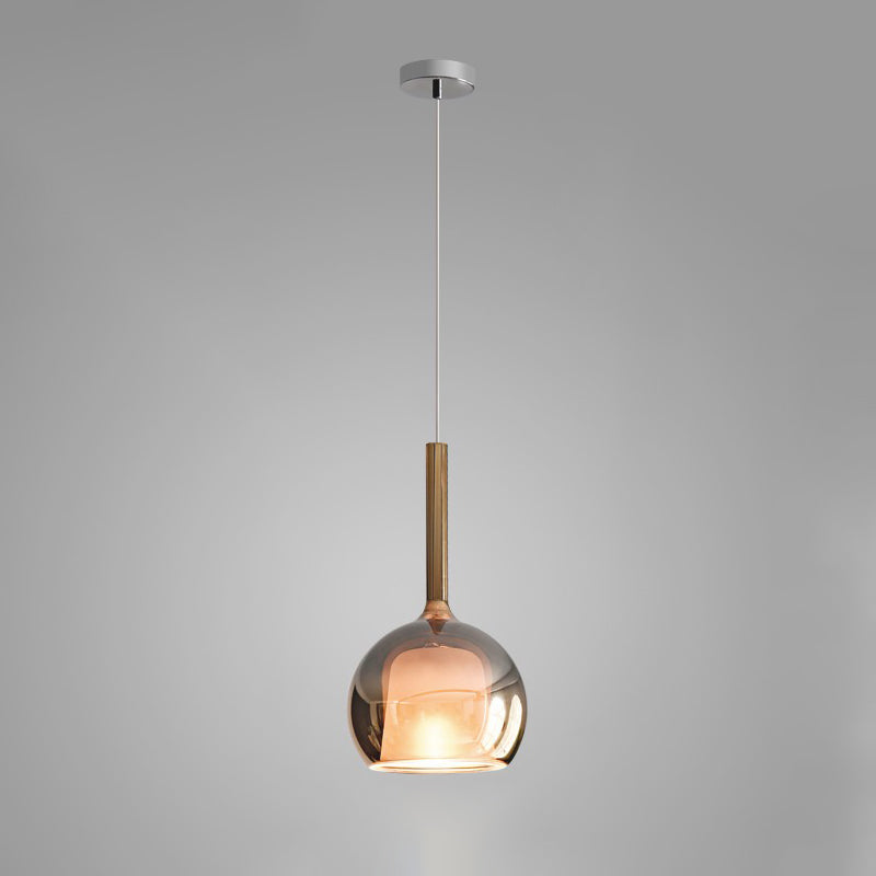 Lioranira Pendant Lamp Smoked Glass Round