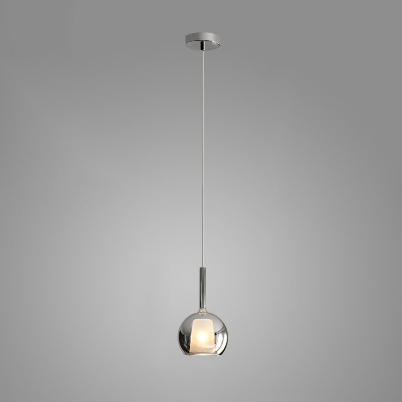 Lioranira Pendant Lamp Smoked Glass Round