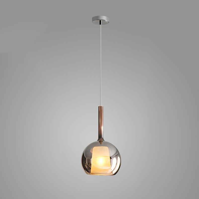 Lioranira Pendant Lamp Smoked Glass Round
