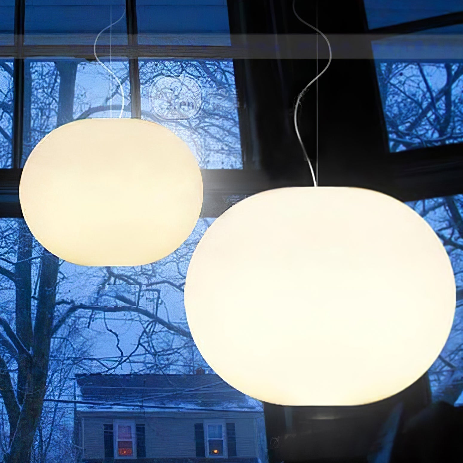 Gysta Contemporary Glass Pendant Lamp
