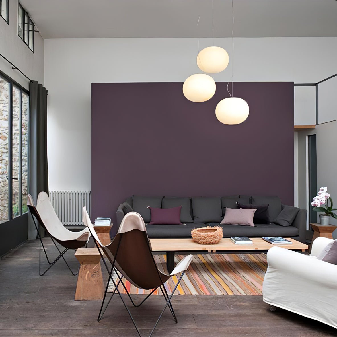 Qersy Modern Glass Pendant Lamp
