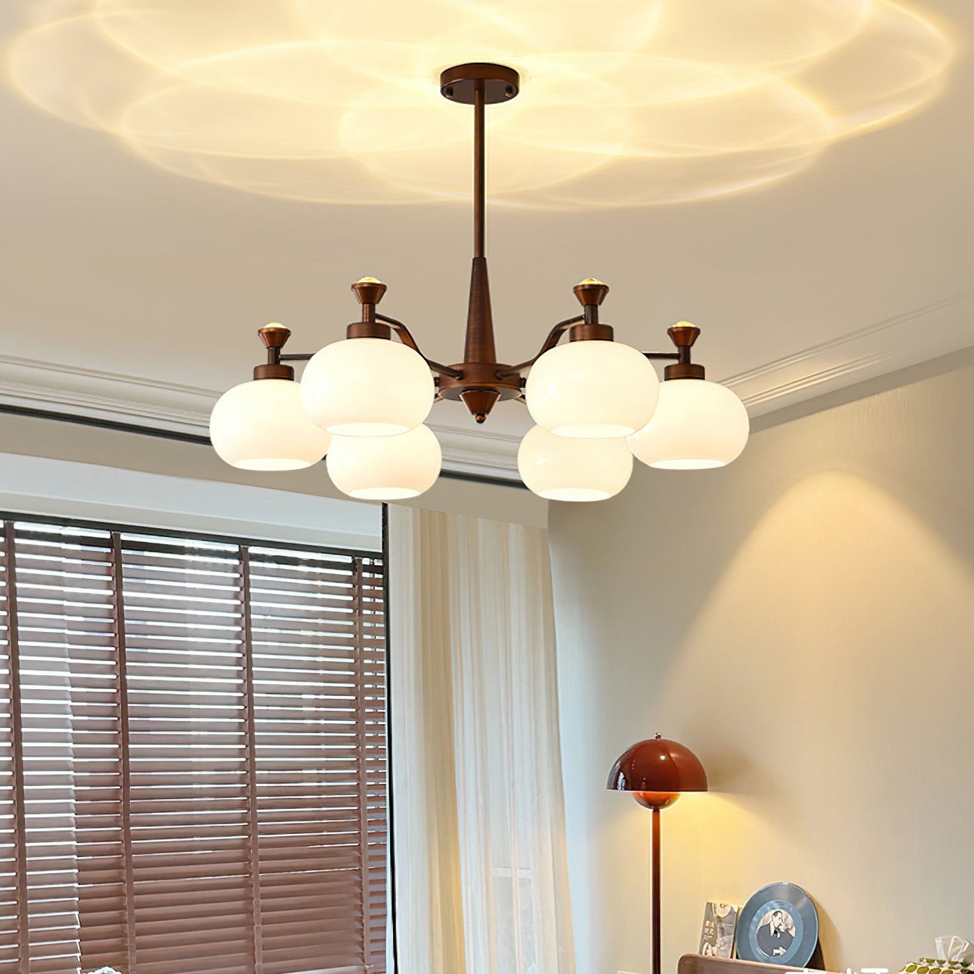 Rivaliel Chandelier Globe Spotlight